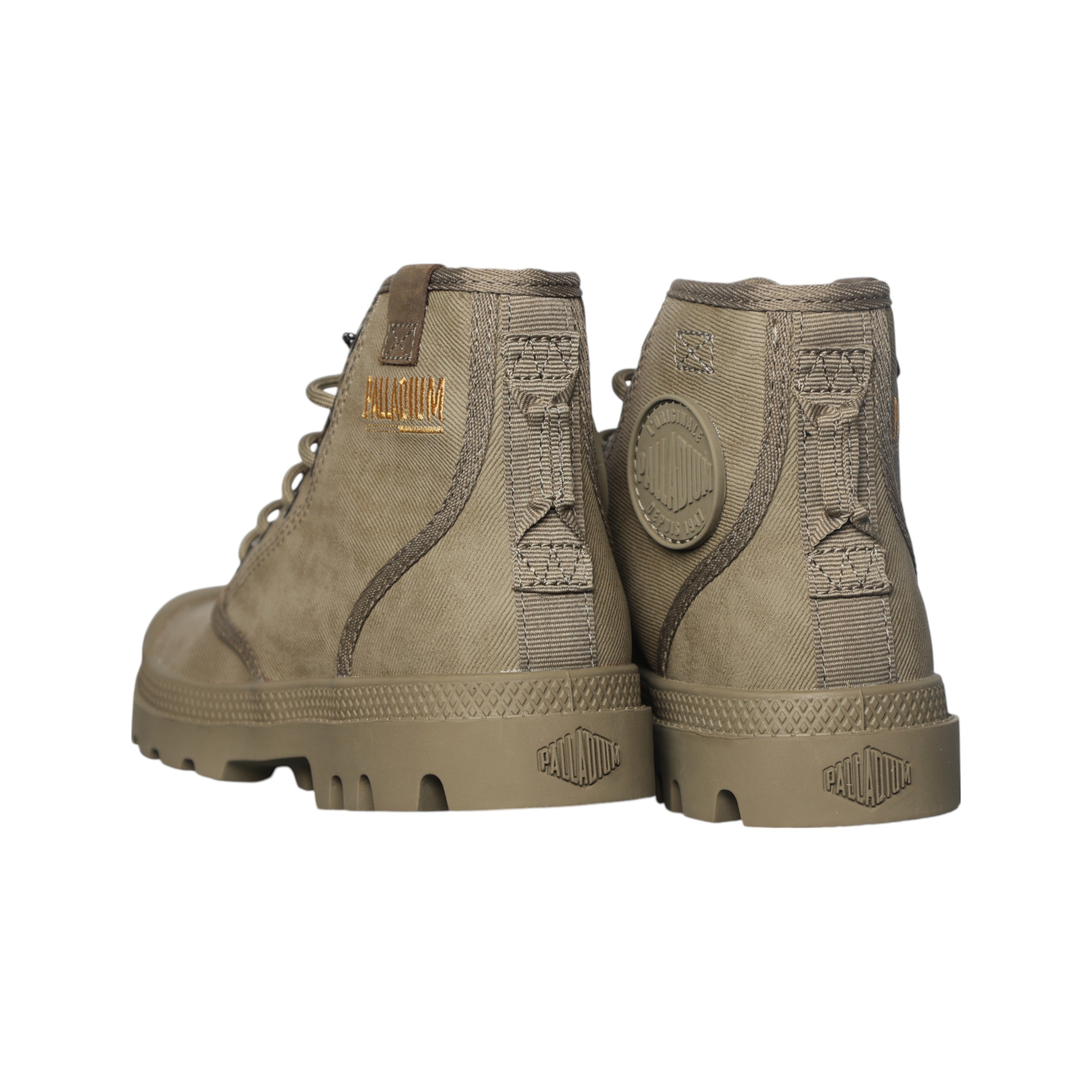 Palladium Sneaker Pampa Hi Coated Dusk Green